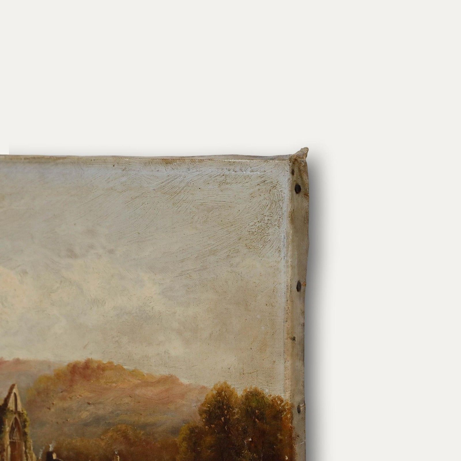 Henry Harris (1852 1926)  19th Century Oil, Tintern Abbey photo vinterior