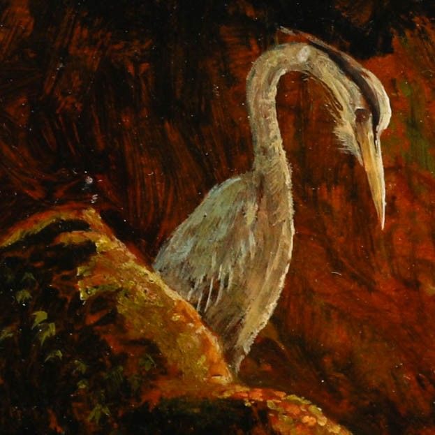 Ashton Booth (B.1925) Framed Mid 20th Century Oil, Herring On The Rocks photo Art
