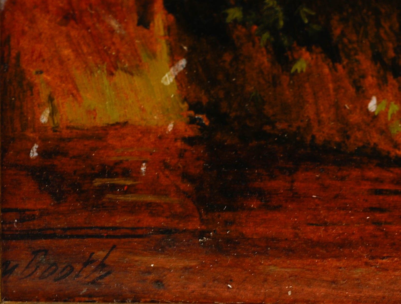 Ashton Booth (B.1925) Framed Mid 20th Century Oil, Herring On The Rocks photo vinterior