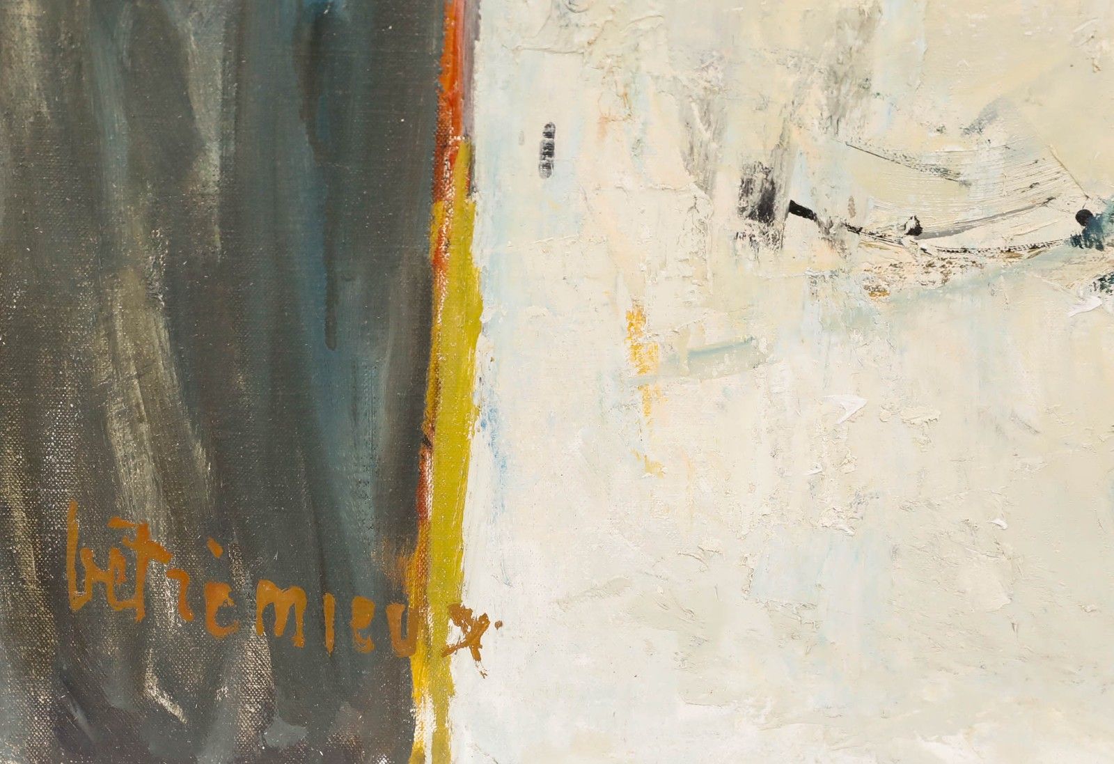 Charles Betremieux (1919 1997) Mid 20th Century Oil, The Duck photo 595.0