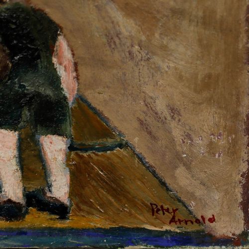 Peter Arnold (1922 2009) 20th Century Oil, The Church Band photo buy