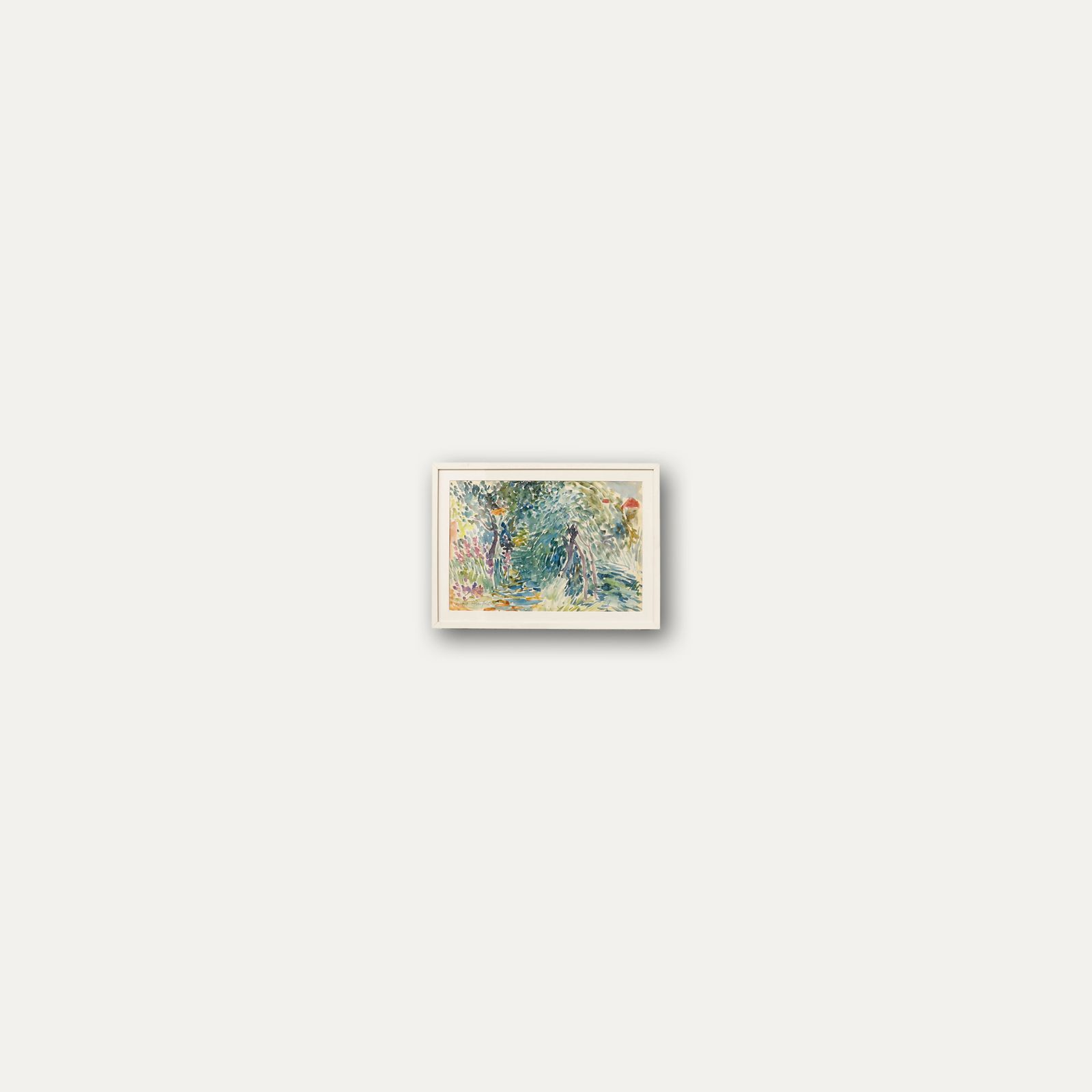 Anton Gold (1914 1970) Mid 20th Century Watercolour, Through The Forest photo buy