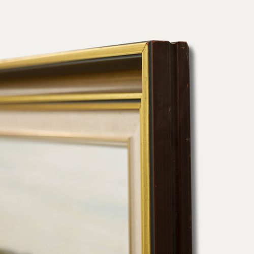 Michael Taylor Framed Contemporary Oil, Looking Out Across The Plains photo 325.0