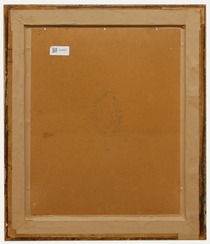 Daphne Cleaver Framed Mid 20th Century Oil, Still Life Of Sweet Williams photo for sale