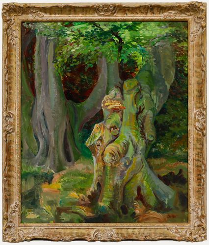 Joan Kisby 20th Century Oil, Deep In The Forest
