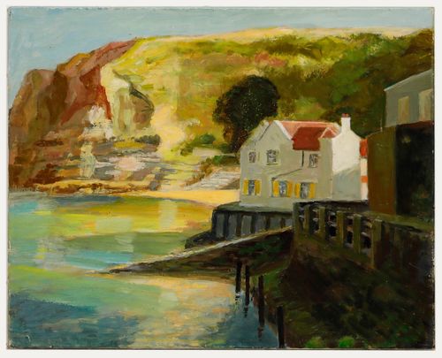 Joan Kisby 20th Century Oil, The Slipway
