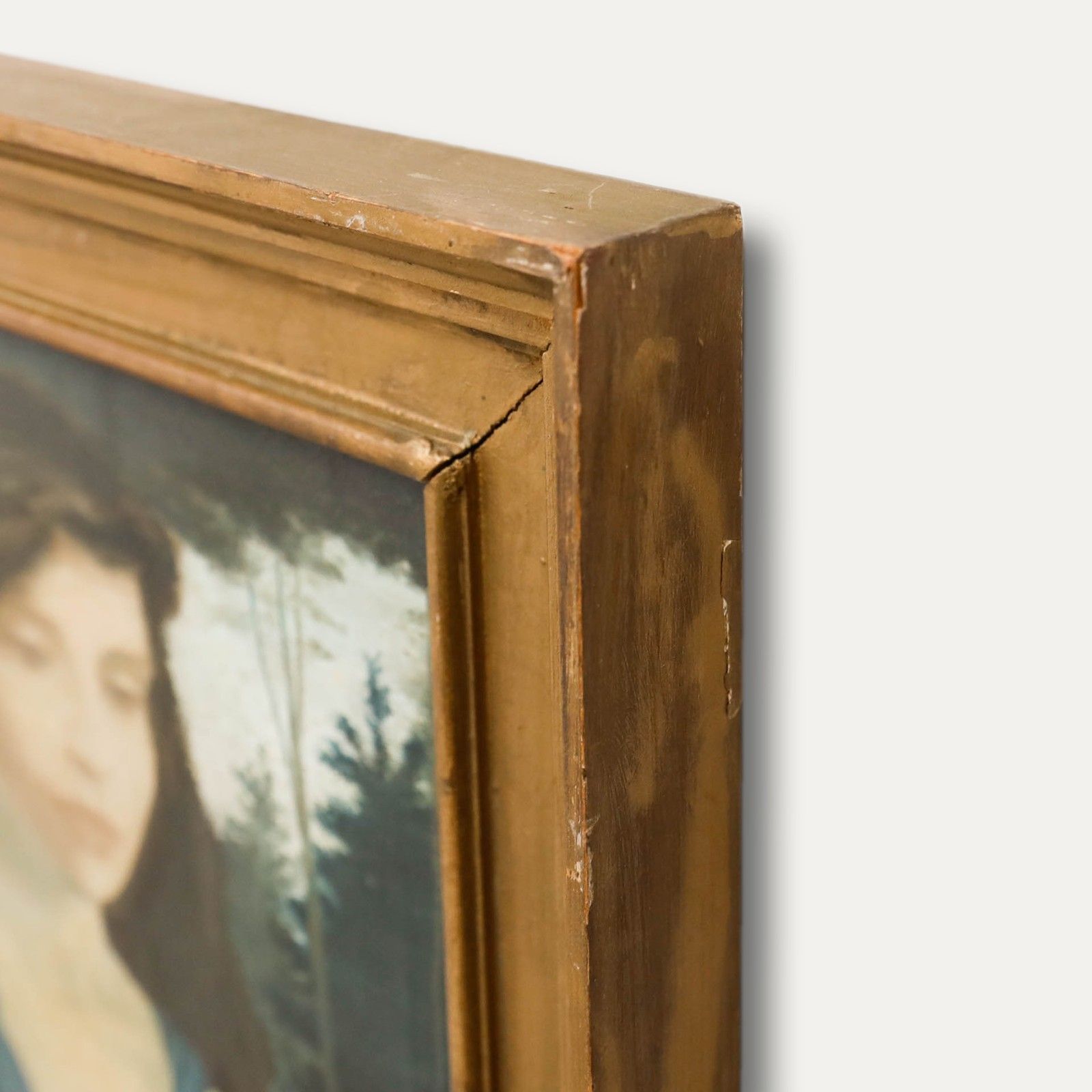 J. Hanning Lee Framed Mid 20th Century Oil, Portrait Of Iris Sanmugam photo 550.0