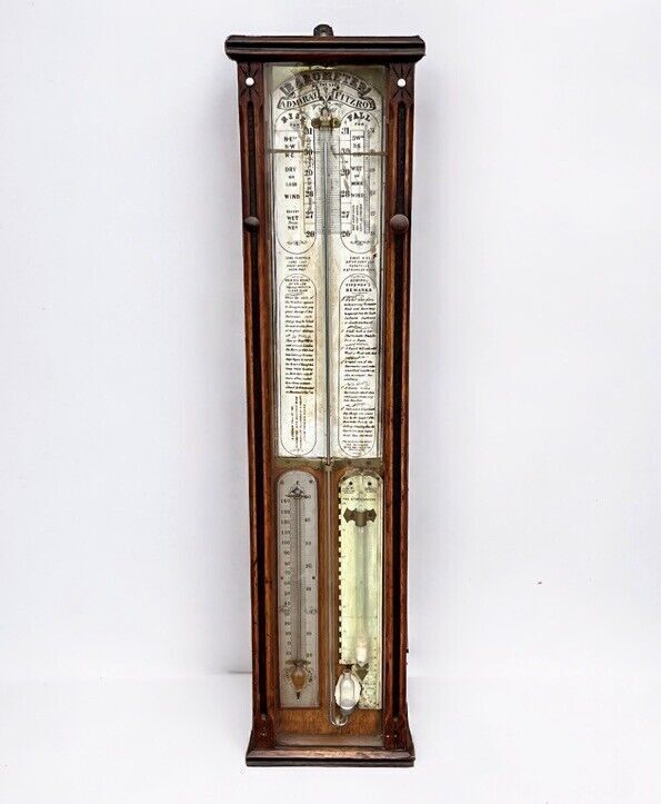 Antique Admiral Fitzroy Barometer.