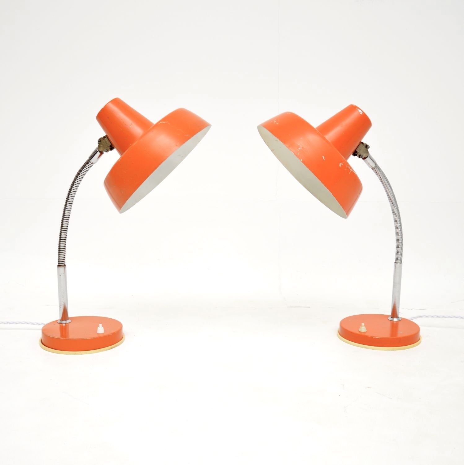 Pair Of Vintage Desk / Table Lamps photo for sale