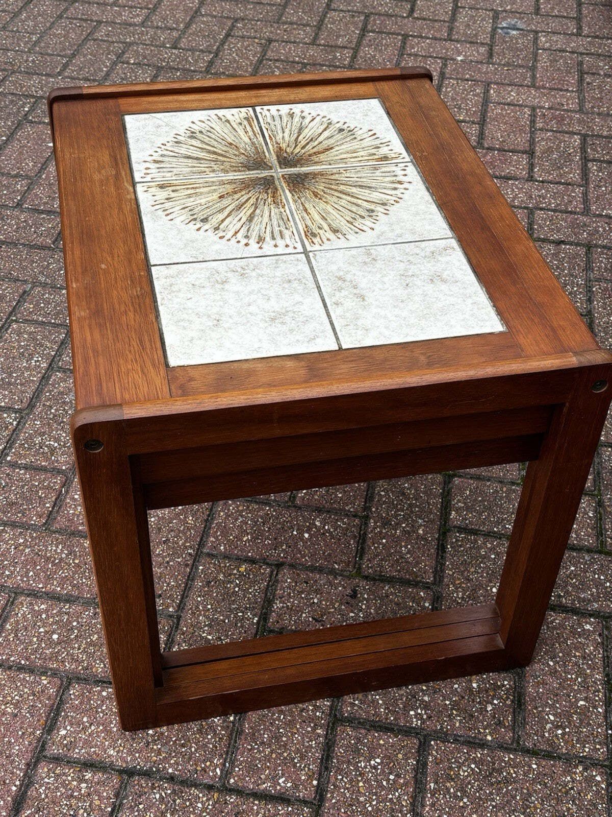 Furniture Mid Century Nest Of Tables, Mid 20th Century photo