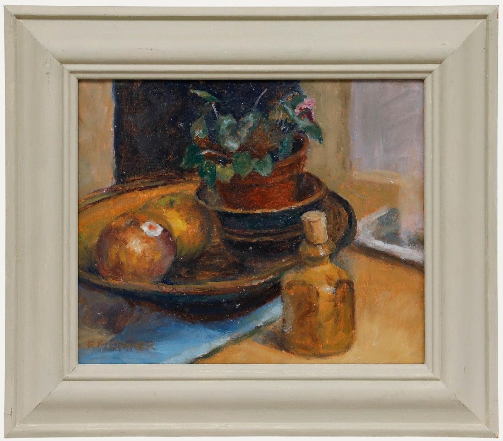 Pauline Plummer (B.1933)   Framed Contemporary Oil, Egremont Russets