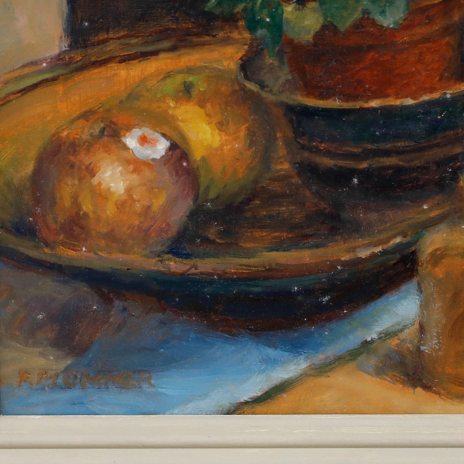 Pauline Plummer (B.1933)   Framed Contemporary Oil, Egremont Russets photo vinterior