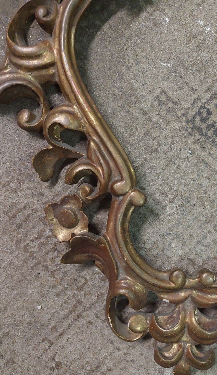 Baroque Carved Wood Frame First Half Of The 900s Gilded photo 136.0