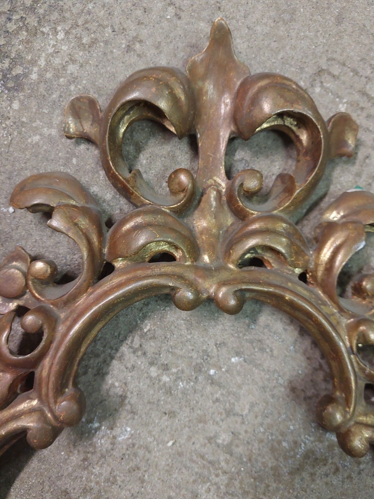 Baroque Carved Wood Frame First Half Of The 900s Gilded photo buy