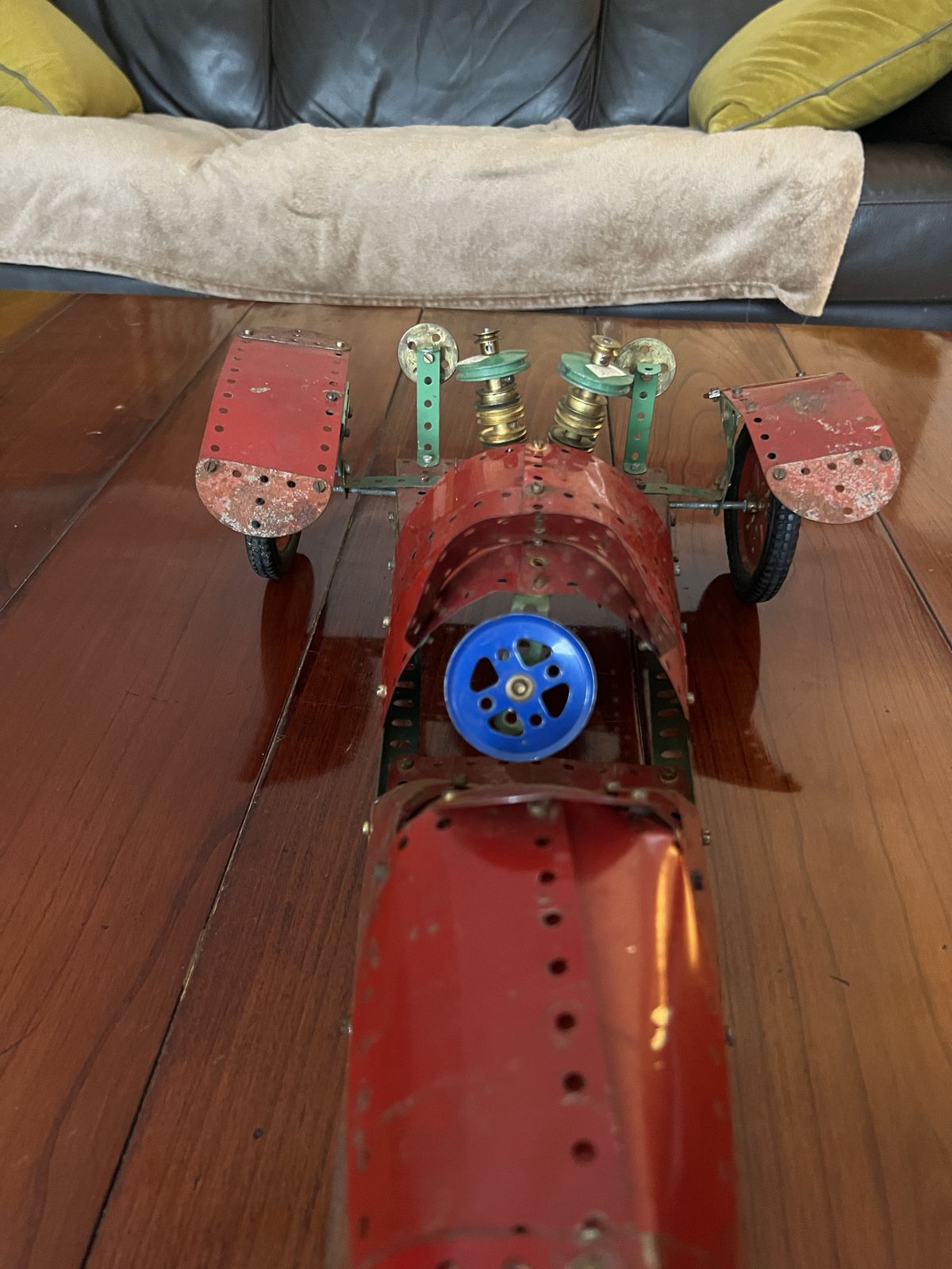 Large Vintage Meccano Racing Car Model photo buy