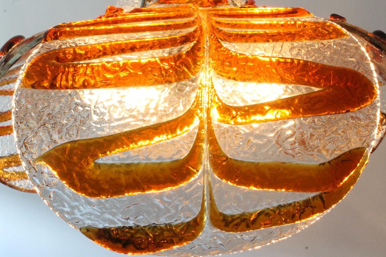 Big Carlo Nason Chandelier For Mazzega In Murano Glass photo vinterior