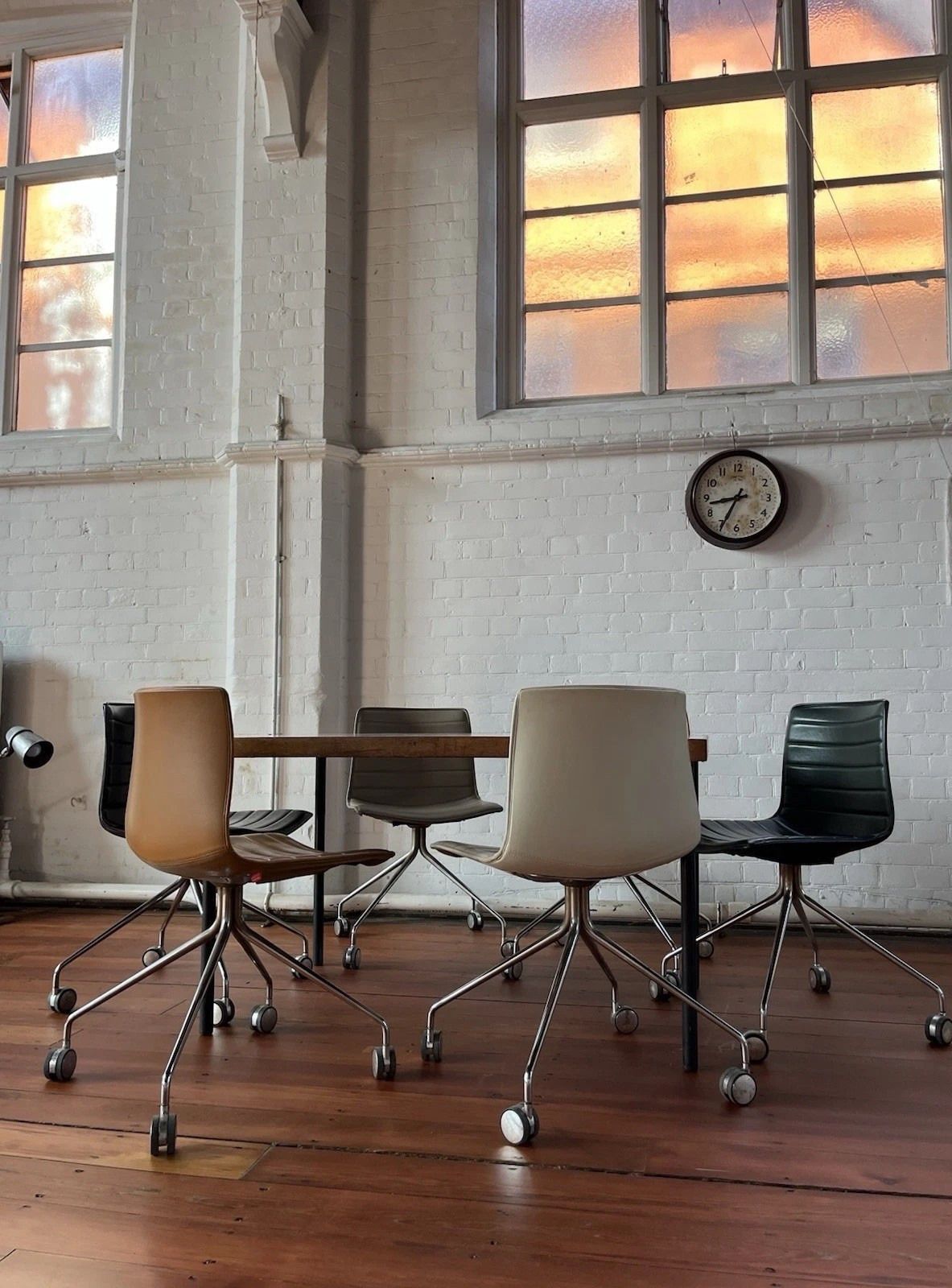 Arper Catifa 46 Studio / Office Chair Camel Leather photo for sale