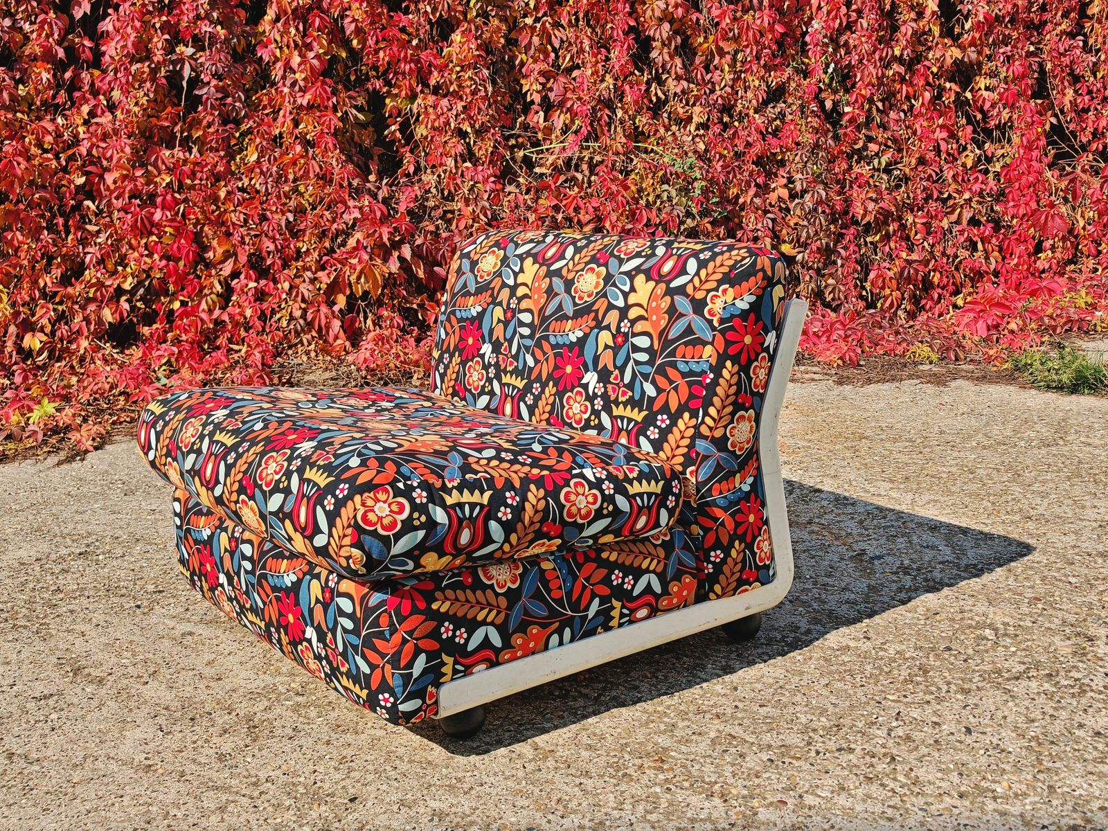 Mid Century Modern Amanta Lounge Chair By Mario Bellini For B&B, Italy 1960s photo for sale