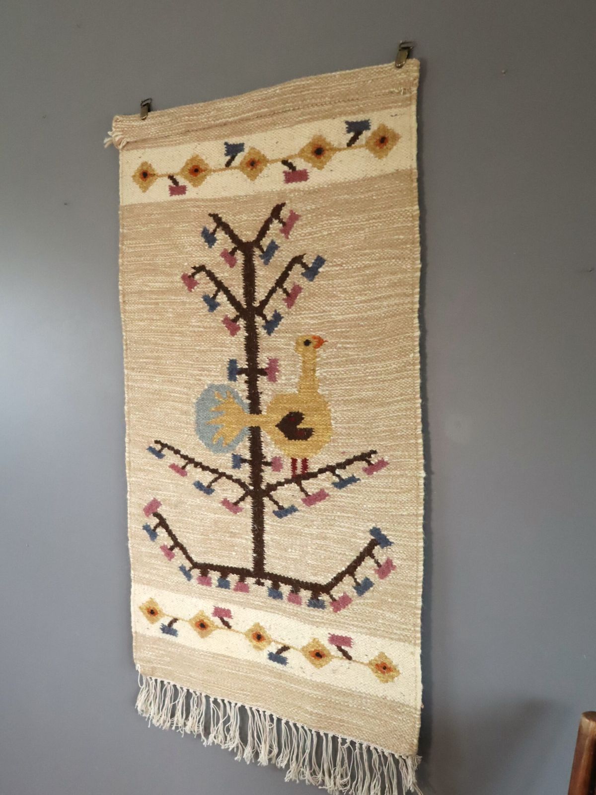 Bird With Tree Of Life Wall Hanging photo Art