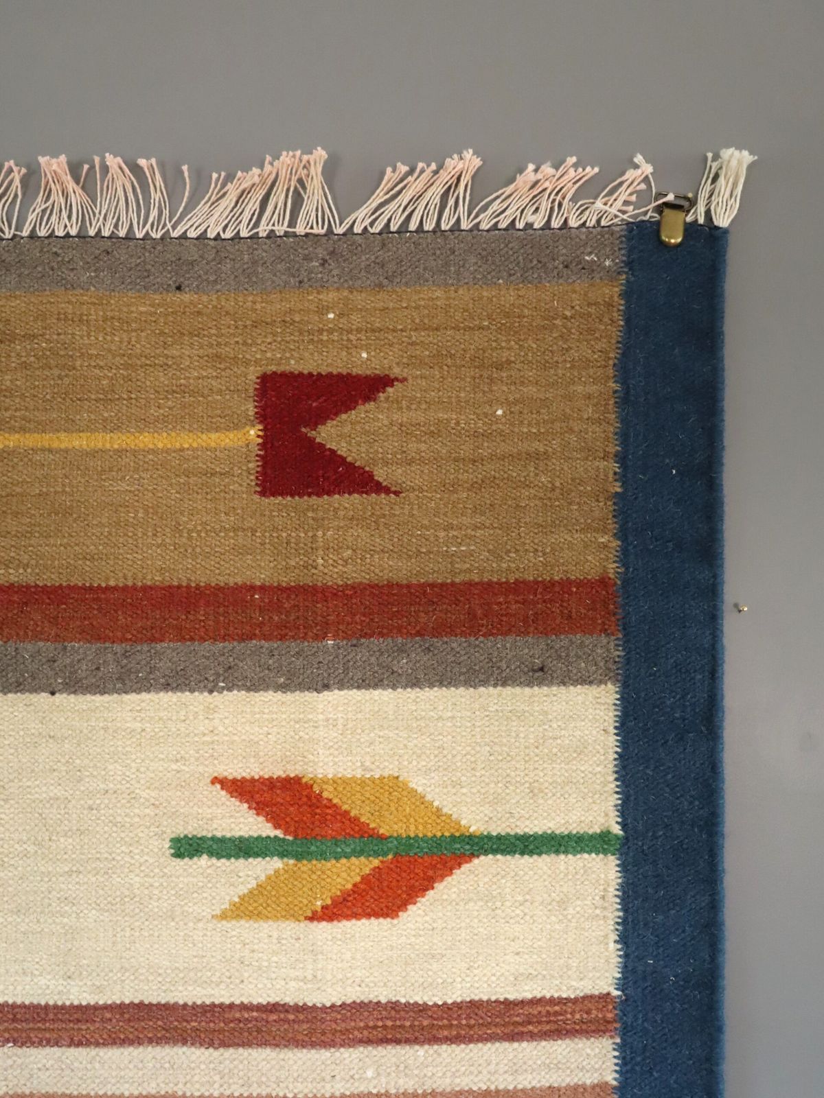 Arrows By Blue Wall Hanging, Mid 20th Century photo vinterior