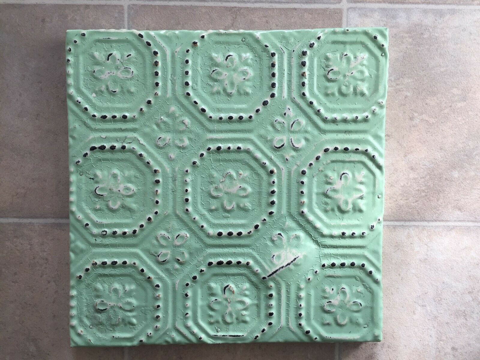 Genuine Antique/Vintage Tin Panels Salvaged From New York