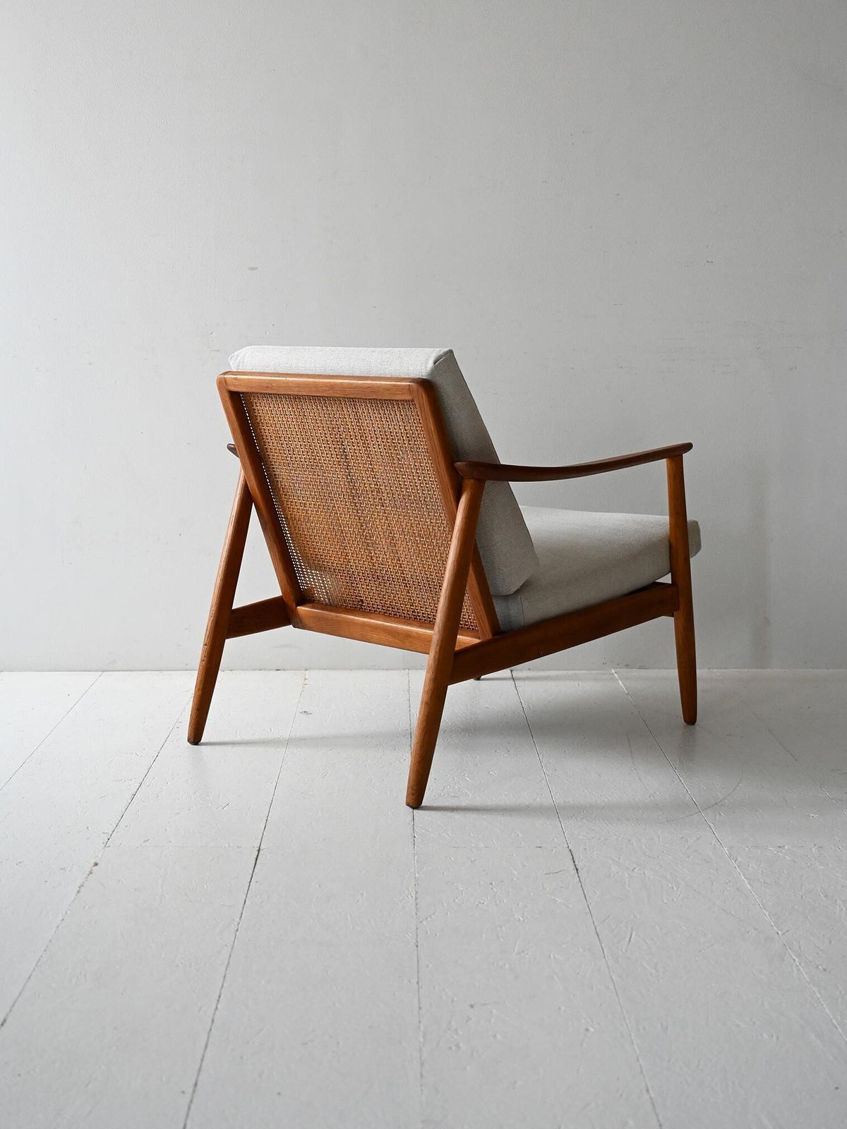 Swedish Teak Armchair By Folke Ohlsson For Dux photo for sale