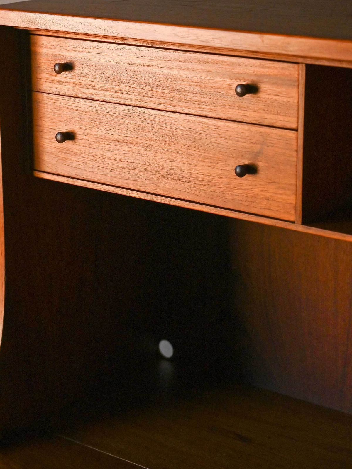 Vintage Danish Teak Secretary By Børge Mogensen For Søborg Møbler photo vintage