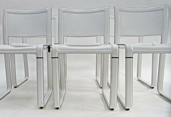 Sistina Chair By Tito Agnoli For Matteo Grassi, 1980s, Set Of 6 photo furniture