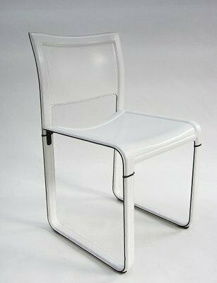 photo vintage Sistina Chair By Tito Agnoli For Matteo Grassi, 1980s, Set Of 6