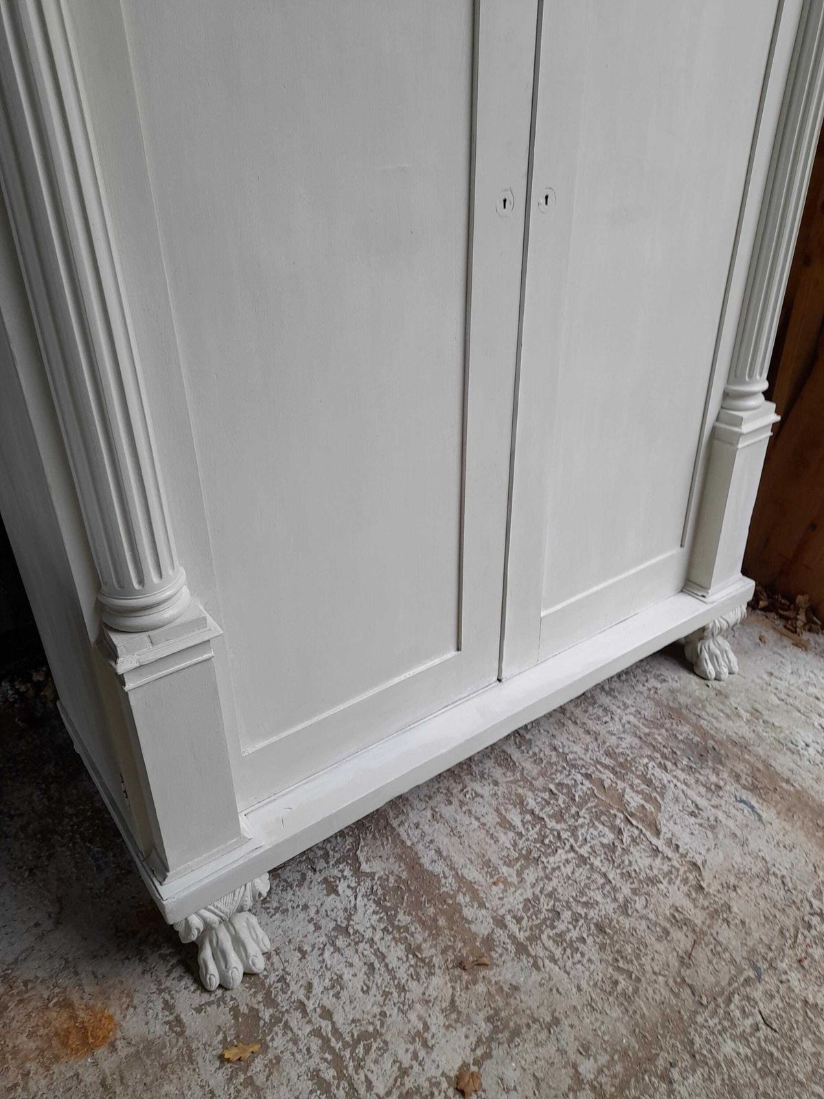 Antique Walnut Wardrobe. photo for sale