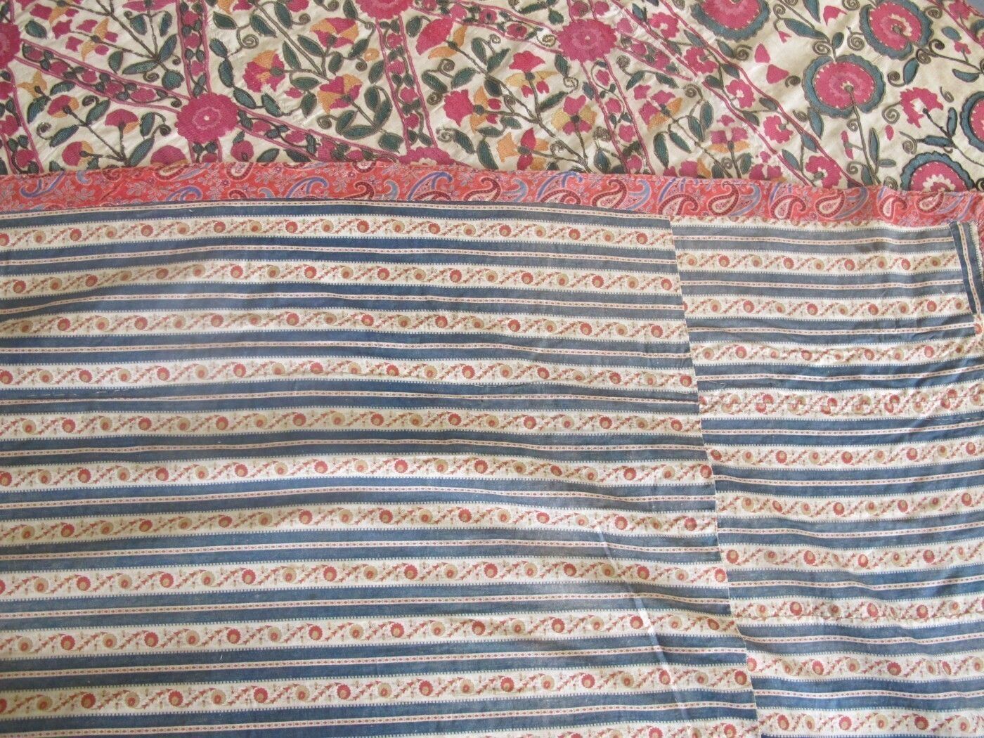 Uratube Suzani, Uzbekistan, Circa 1850, 2.32m X 1.84m photo for sale
