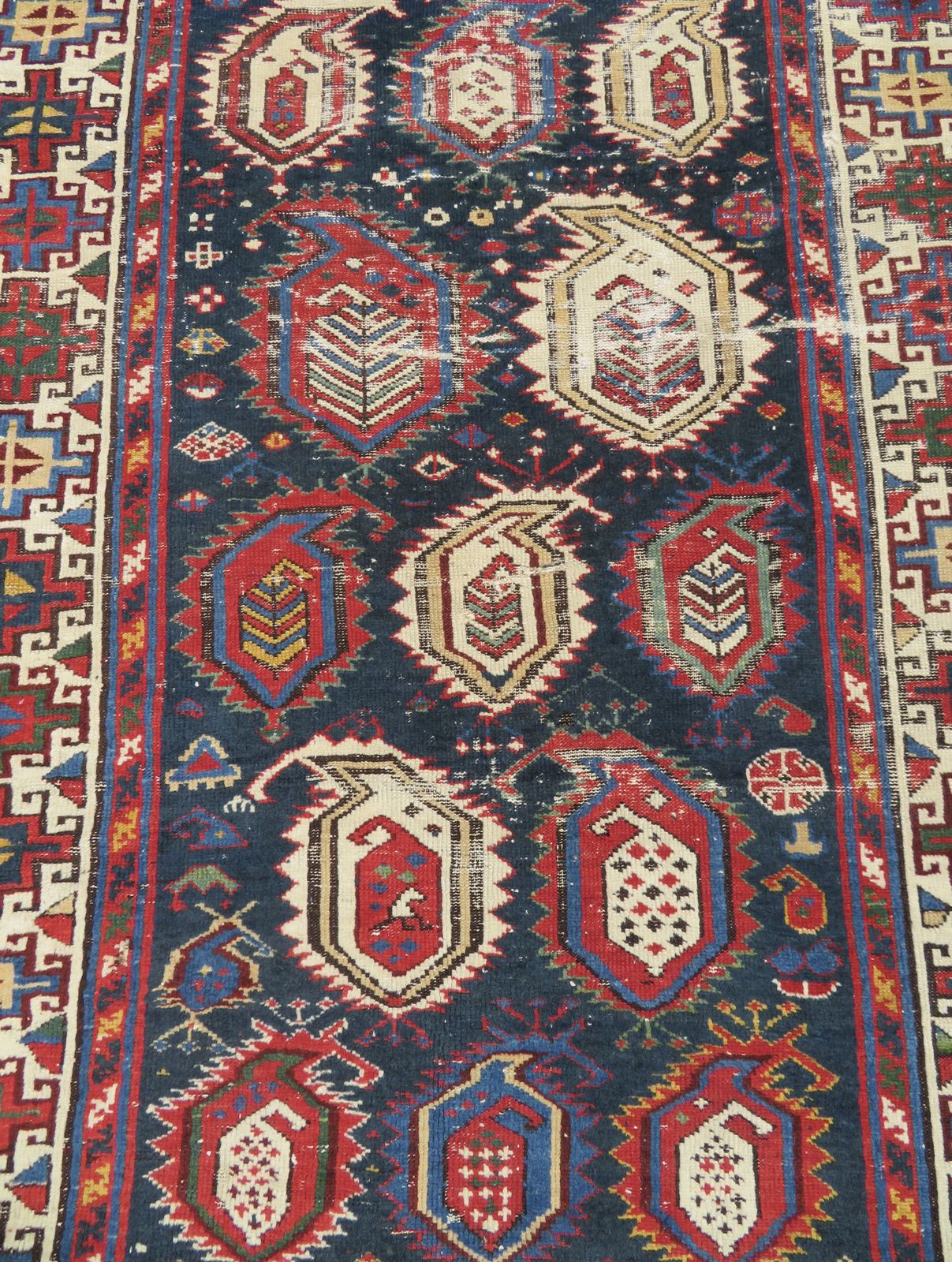 Caucasian Kazak Rug. 209cm X 102cm. photo 595.0