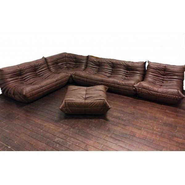 5 Pieces Togo Set By Michel Ducaroy For Ligne Roset photo for sale