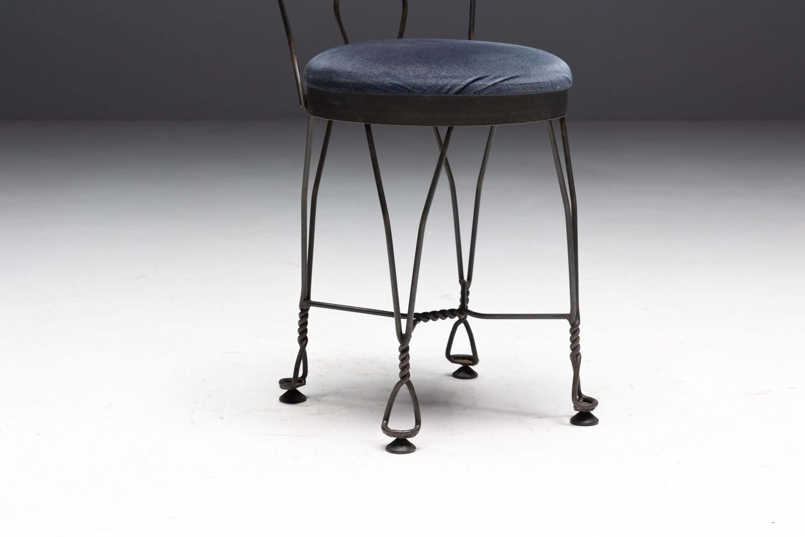 Wrought Iron Butterfly Dining Chair, France, 1960s photo furniture