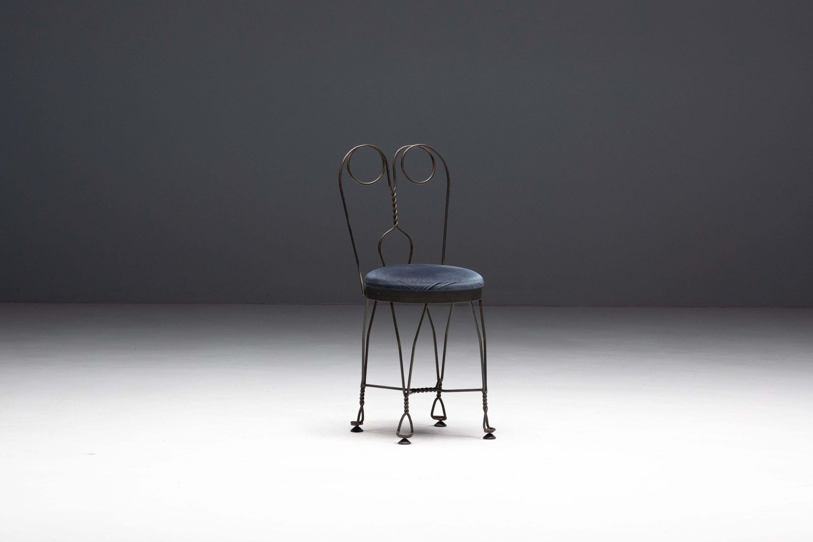 Wrought Iron Butterfly Dining Chair, France, 1960s photo buy