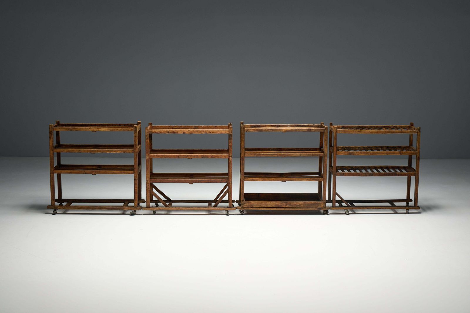 photo for sale Folk Art Bakery Racks, France, Early 20th Century