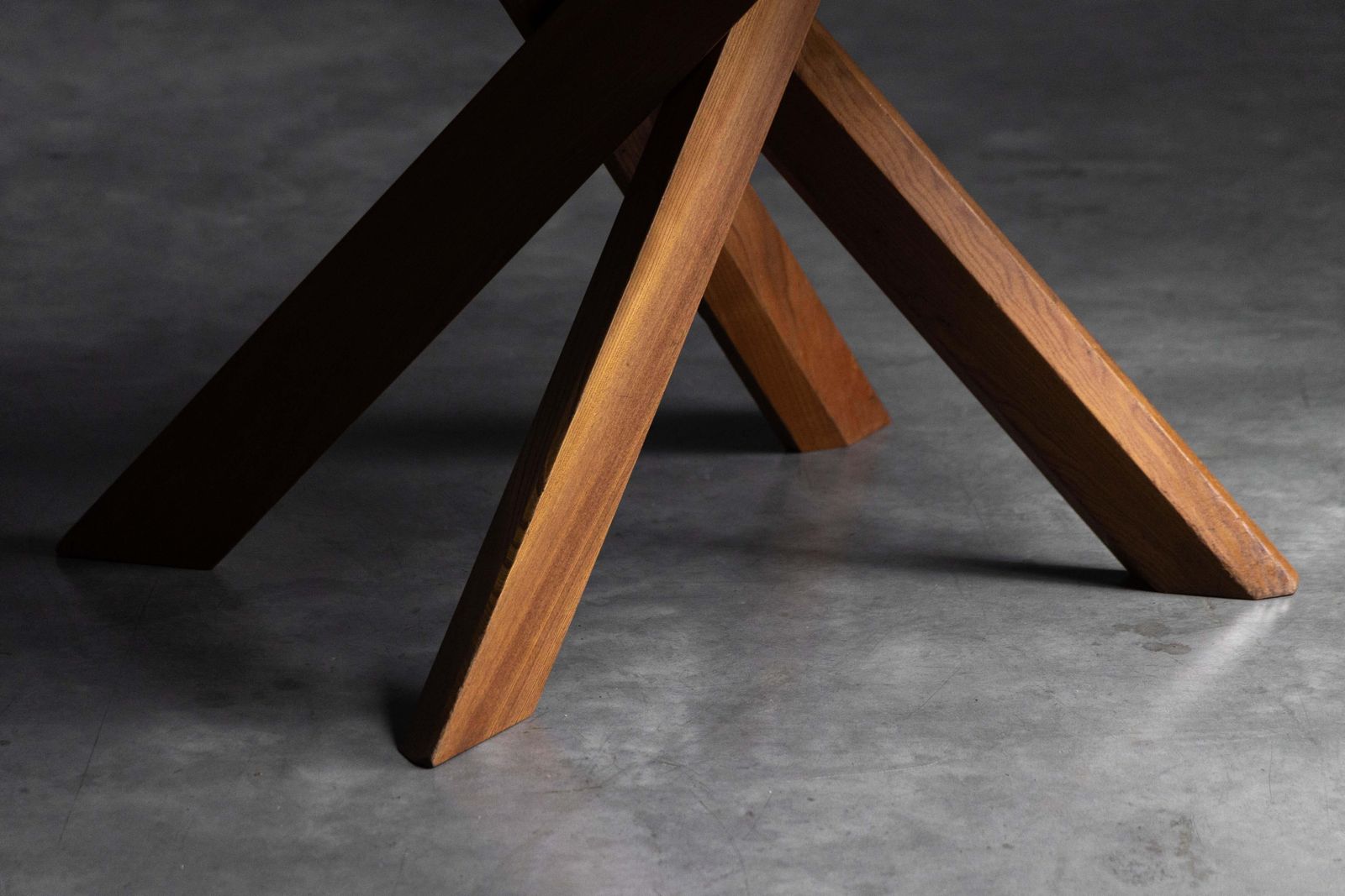 photo for sale T35a Dining Table By Pierre Chapo, France, 1970s