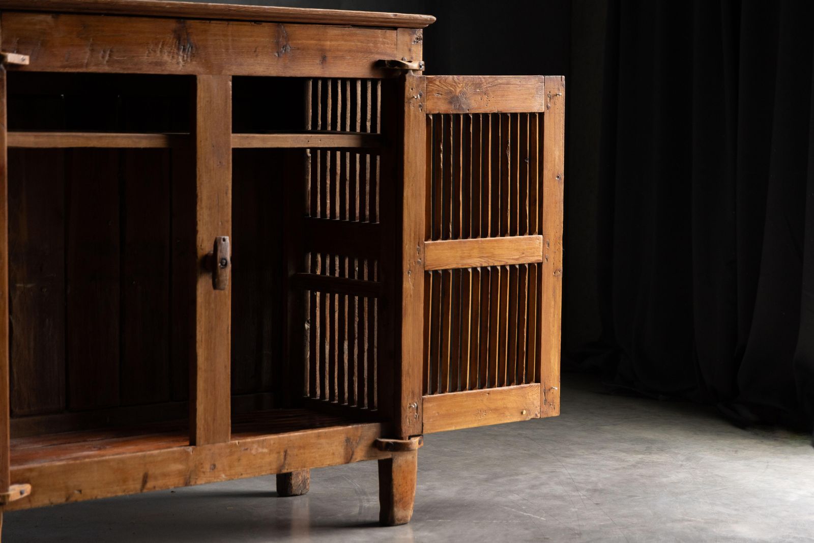 Alpine Cheese Drying Cabinet Or Tommière, France, 19th Century photo Furniture
