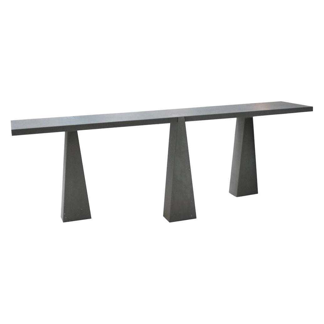 Mid Century Modern Mangiarotti For Skipper Italian Inca Console