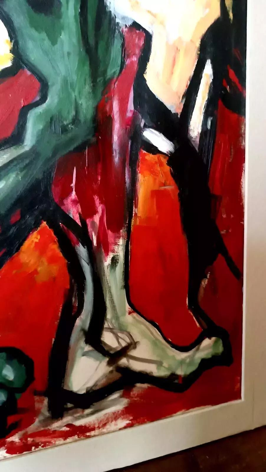 photo furniture Oil Painting On Canvas Abstract Figure 70s