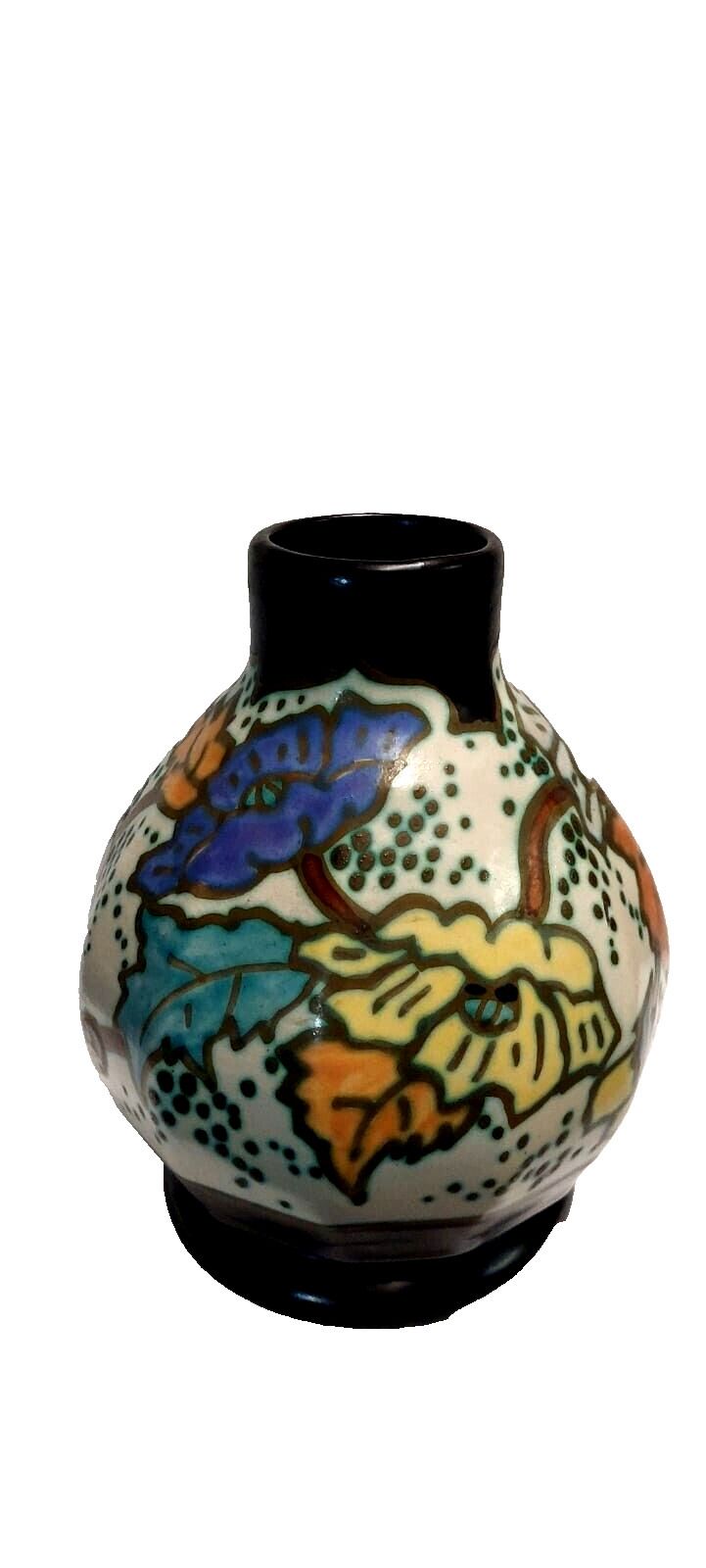 photo furniture Ceramic Vase Montoise Bergen, Antoine Dubois, Belgium, Art Deco 1920 1930