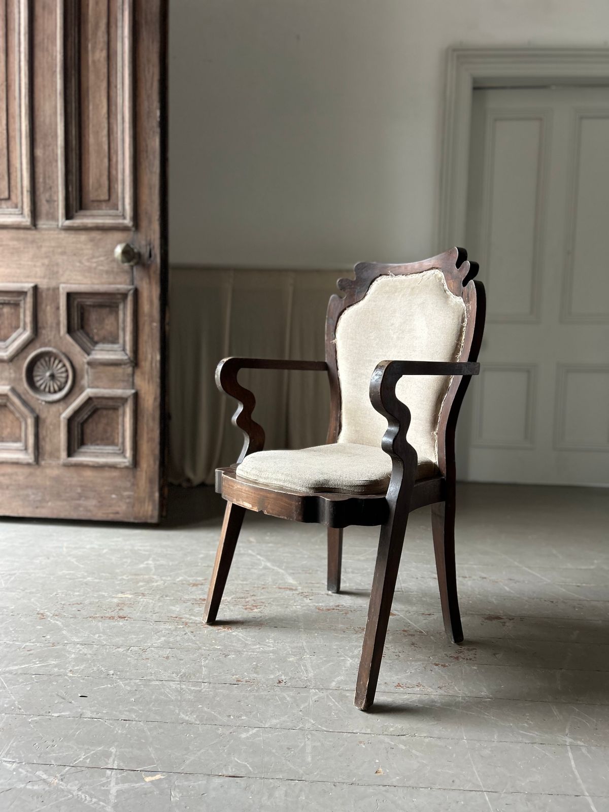 8 X Bombay Baroque Sgabello Chairs In The Manner Of Lutyens photo furniture