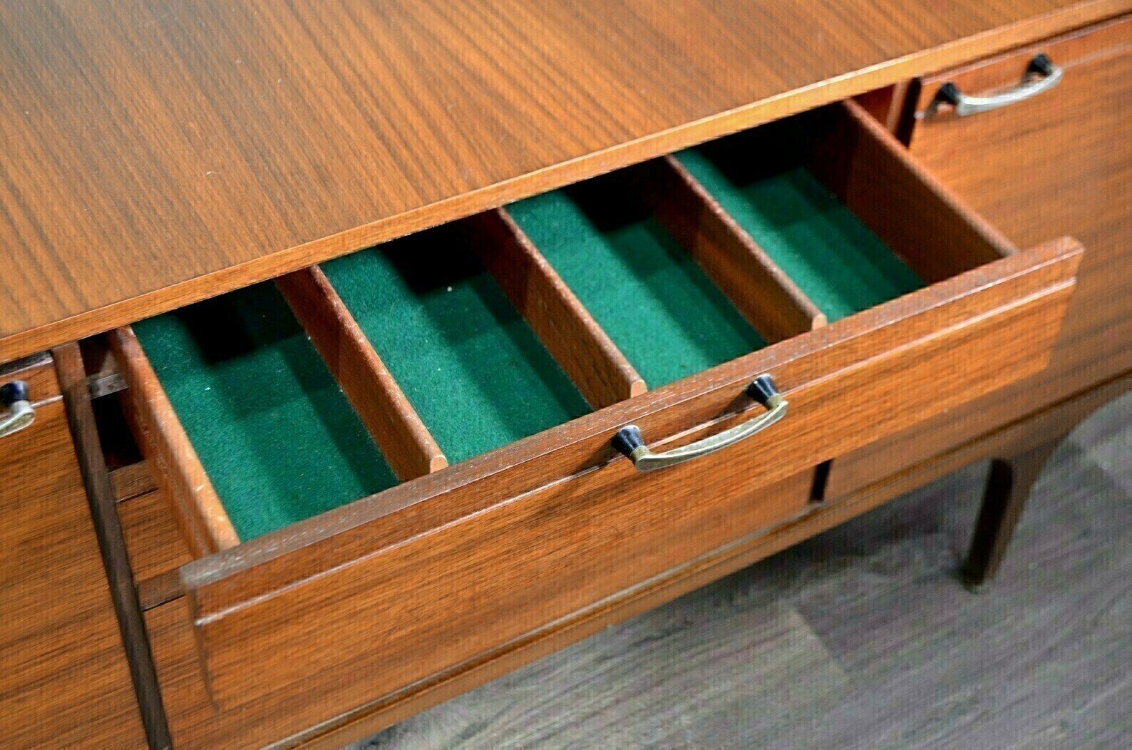 Midcentury 'Meredew' Teak Sideboard / Dresser. Stylish Vintage Modern / Retro / Danish Style / Scandinavian. photo Furniture