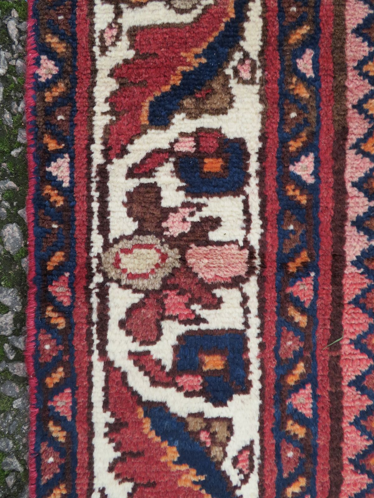 photo for sale Sanjan Hamadan Rug. 195cm X 97cm.