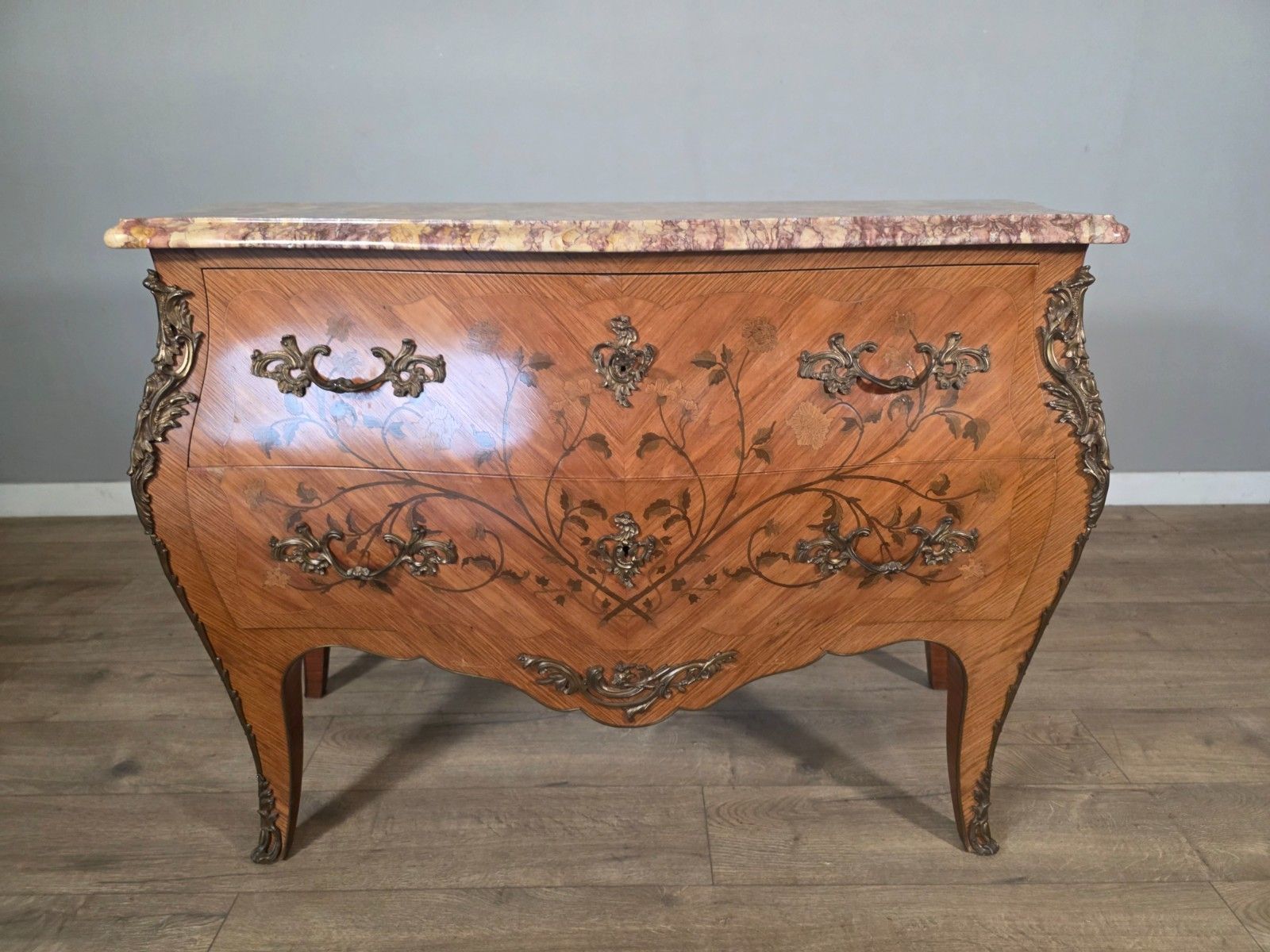 1920s Antique French Marble Top Commode/Chest photo furniture