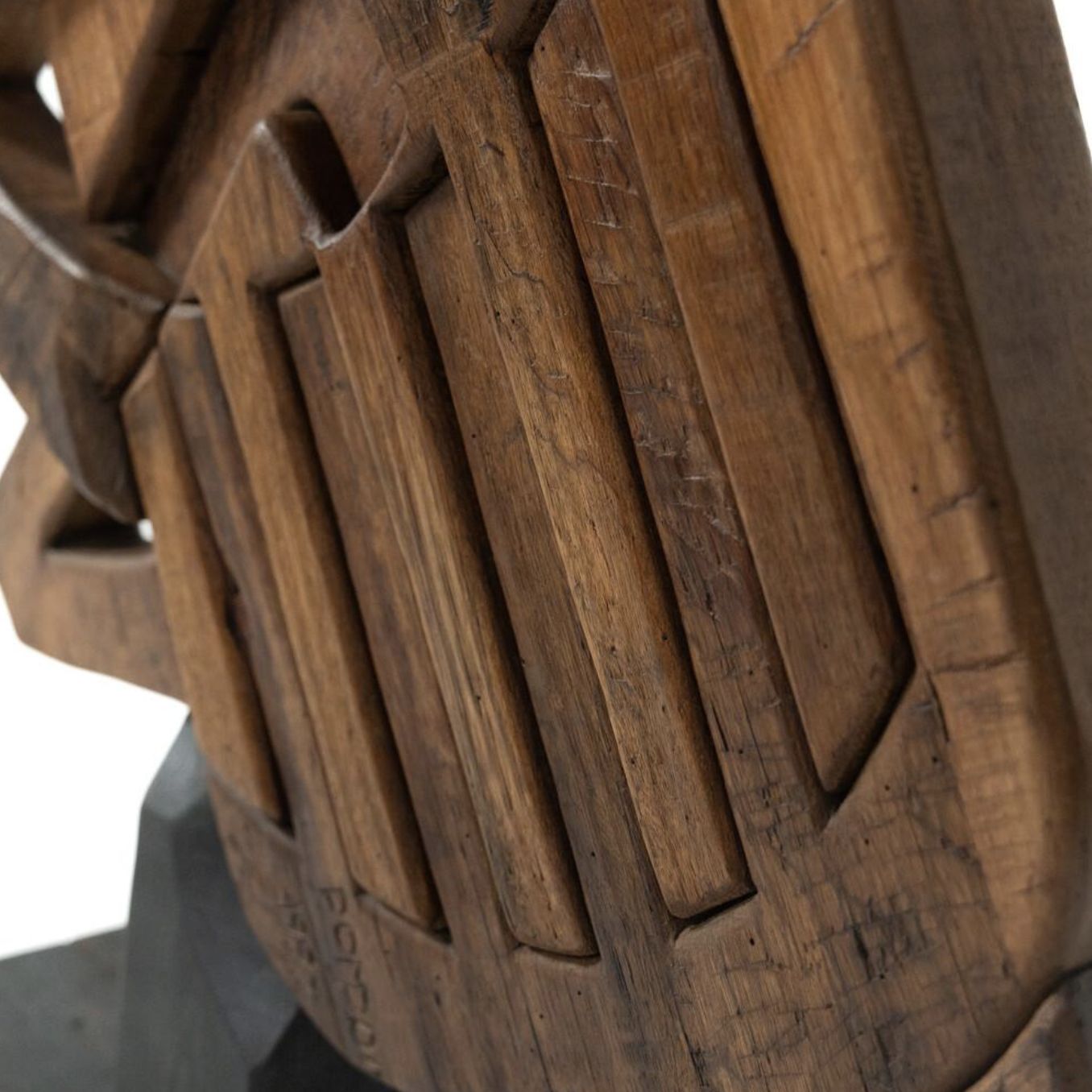 Wooden Horse Sculpture By Luciano Bertolotto, Italy, 1990s photo vintage