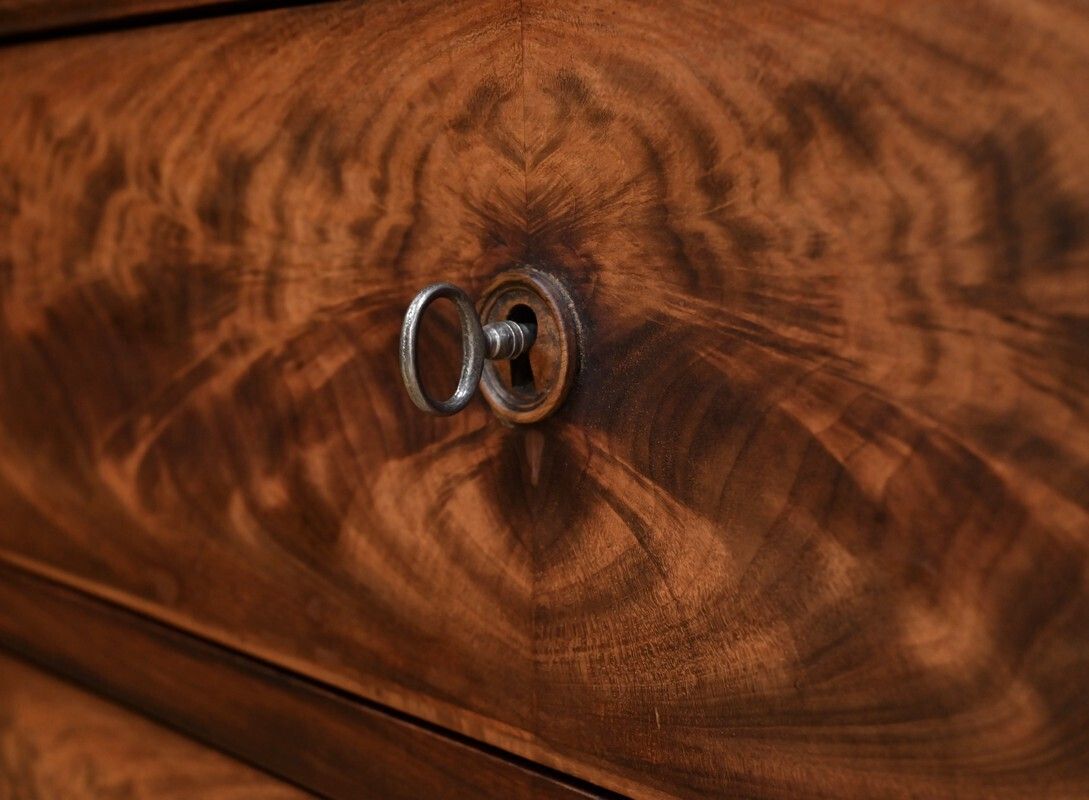 Mahogany Chest Of Drawers, Louis Philippe Style – Late 19th Century photo buy