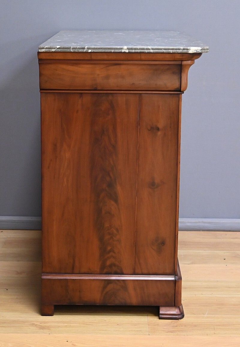 Furniture Mahogany Chest Of Drawers, Louis Philippe Style – Late 19th Century photo