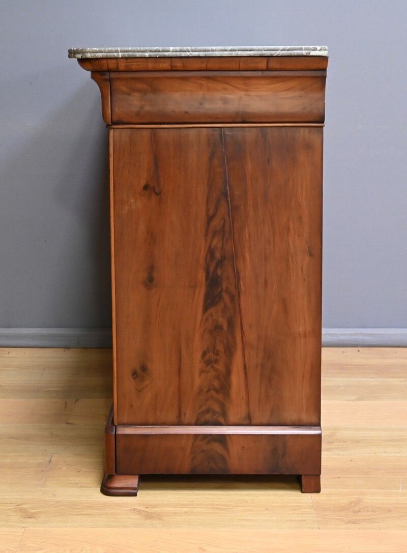 1820.0 Mahogany Chest Of Drawers, Louis Philippe Style – Late 19th Century photo