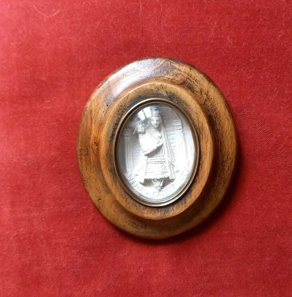 Meerschaum Reliquery Catholic Decor Saint Mary And Infant Jesus Notre Dame De La Delivrante